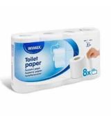 Toaletní papír 28m 2vr. 250 útržků bílý Ø10,5cm (FSC Mix)