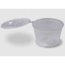Dresinková miska  30m-120ml (PP) s víčkem průhledná