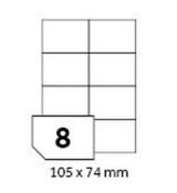 SLE Laser 105x74 800 etiket