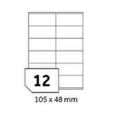SLE Laser Economy 105x48 1200 etiket