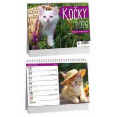 Kalendář stolní C 230 × 160 mm počet stran: 60 Kočky