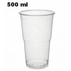 Kelímek 500ml průhledný  -PP- (Ø 95 mm) AKCE