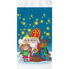 Vánoční sáček PE Mikuláš č.21 200x390x60