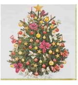 Ubrousek 3vrstvý Vánoce 33 x 33 cm [20 ks] 84151