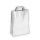 Papírová taška 22+10 x 28 cm bílá