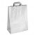 Papírová taška 32+16 x 39 cm bílá