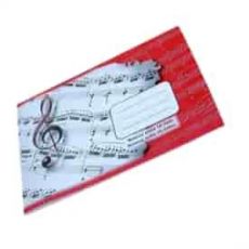 Sešit notový 16 listů bílé