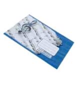 Sešit notový 8 listů bílé