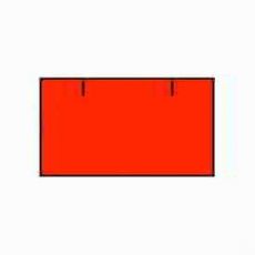 SLE Contact 25x16 červené hranaté 1125et