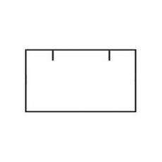 SLE Contact 25x16 bílé hranaté 1125et