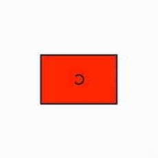 SLE Motex 16x23 signální červené 870et