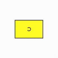 SLE Motex 16x23 signální žluté 870et
