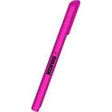 Zvýrazňovač Kores HighLiner růžový 1-5mm s klínovým hrotem