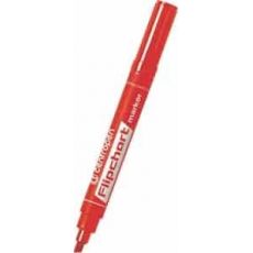 Fix 8560 červený na flipchart papír 1-4,6 mm