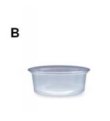 Dresinková miska  50ml  (PP)  průhledná Ø70mm  [50 ks]