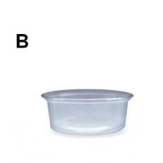 Dresinková miska  50ml  (PP)  průhledná Ø70mm  [50 ks]