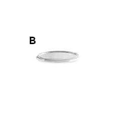 Víčko  Ø70mm (PP) průhledné pro dresinkovou misku Ø70mm [50 ks]