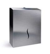 Zásobník (nerezový) pro ručníky skládané [1 ks]*