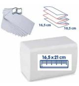 Ubrousek do zásobníku bílý  (PAP - 100% celulóza) 21 x 16,5 cm  225ks