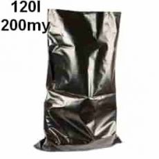 120l.200µm Pytel 7PE černý 70x110