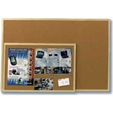 Korková tabule 90x120 1-side dřevěný rám