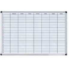 Magnetická tabule týdenní 60x90-