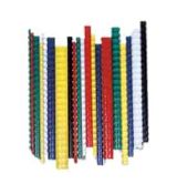 Kroužky pro vazbu 14mm červené 100ks