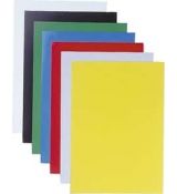 Desky Chromolux A4 zadní žluté 250gr.leštěný karton 100ks