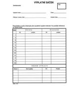 Výplatní sáček na 2 roky 210 TP