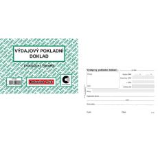 Výdajový pokladní doklad A6 ET040 TB