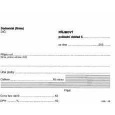 Přijmový pokl. doklad A6 nečíslovaný 48 TP
