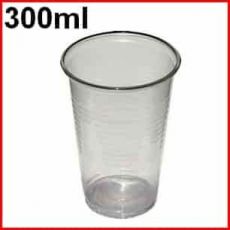 Kelímek 300ml průhledný  -PP- (Ø 78mm)