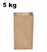 Svačinové pap. sáčky hnědé 5 kg (20+7 x 43 cm) [500 ks]