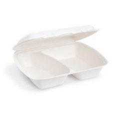 Menu box (cukrová třtina) 2dílný 241 x 202 x 70 mm 1000ml [50 ks]